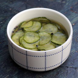 Recipe for Danish Cucumber Salad (Agurksalat)