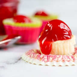 Recipe: Petite Cherry Cheesecakes
