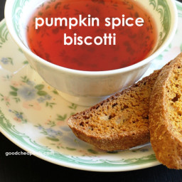 Recipe: Pumpkin Spice Biscotti