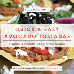 Recipe: Quick and Easy Avocado Tostadas