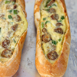 Recipe: Sausage Egg Boats