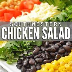 Recipe: Southwestern Salad with Homemade Ranch Dressing