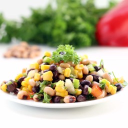 Recipe: Sweet and Spicy Corn and Bean Salad (Gluten-Free, Plant-based / Veg