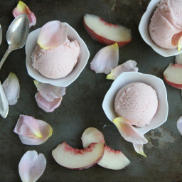 Recipe: White Peach and Rose Sorbet