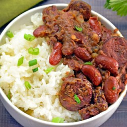 Red Beans and Rice (Instant Pot)