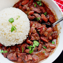Red Beans and Rice Recipe (with Kidney Beans Recipe)