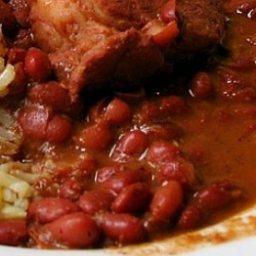 Red Beans, My Way -or- Bogalousa Louisiana Style