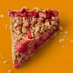 Red Berry Rhubarb Pie