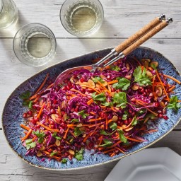 Red Cabbage and Pomegranate Salad