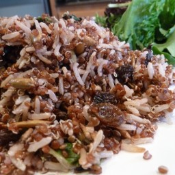 Red Chard Pilaf