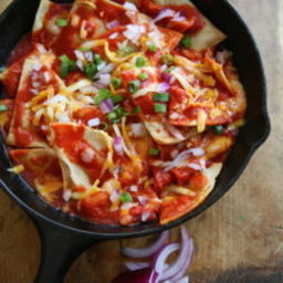 Red Chile Chilaquiles