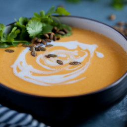 Red Curry Butternut Squash Soup