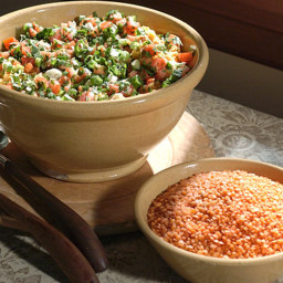 Red Lentil and Bulghur Salad