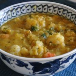 Red Lentil and Cauliflower Soup