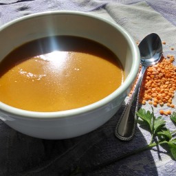 Red lentil soup