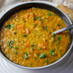 Red Lentil Soup Recipe with Vegetables