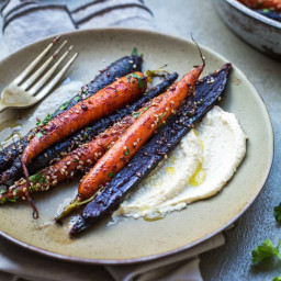 Red Miso Maple Roasted Carrots