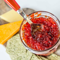 Red pepper and chilli jam
