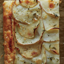 Red Potato and Apple Galette