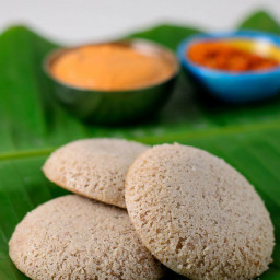 Red Rice Idli Recipe with Sprouted Black Urad Dal