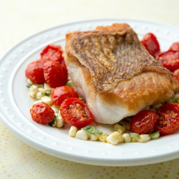 Red Snapper with Cherry Tomatoes