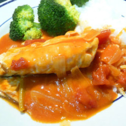 Red Snapper With Coconut Sauce