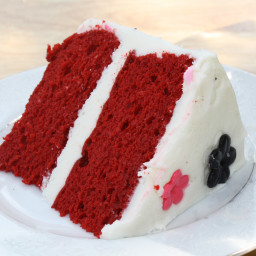 Red Velvet Cake with Cream Cheese Buttercream