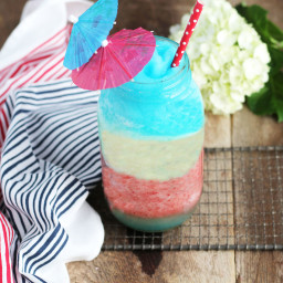 Red White and Blue Pina Colada