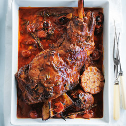Red Wine And Caramelised Onion Slow Roasted Lamb Shoulder