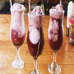 Red wine float 2