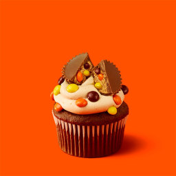 REESE'S Peanut Butter and Chocolate Cupcakes