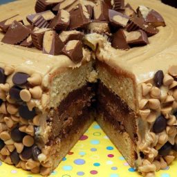 Reeses Overload Cake