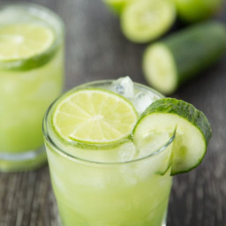 Refreshing Cucumber Lime Margaritas