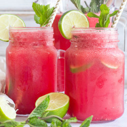 Refreshing Prosecco and Tequila Watermelon Cocktails