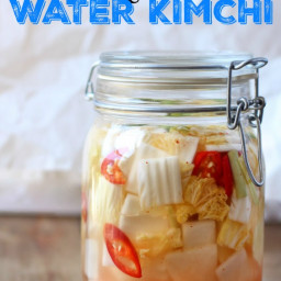 refreshing summer water kimchi