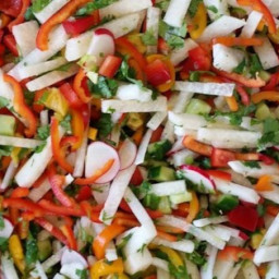Refreshing Sweet and Spicy Jicama Salad (Vegan) Recipe