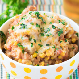 Refried Beans and Rice Skillet Recipe