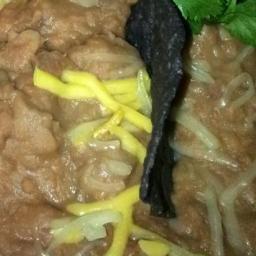 Refried Beans with Cheese