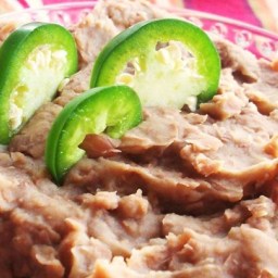 Refried Beans without the Refry