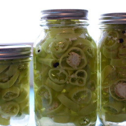 Refrigerator Pickled Banana Peppers