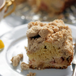 Rhubarb “Big Crumb” Coffeecake