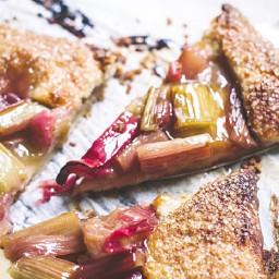 Rhubarb Galette