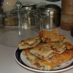 Rhubarb Kuchen Loaf