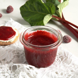 Rhubarb Raspberry Jam