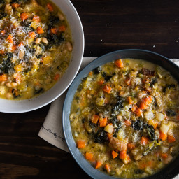 Ribollita (Hearty Tuscan Bean, Bread, and Vegetable Stew)