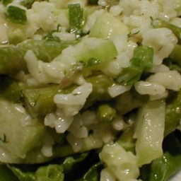 Rice, Asparagus and Cucumber Salad Recipe