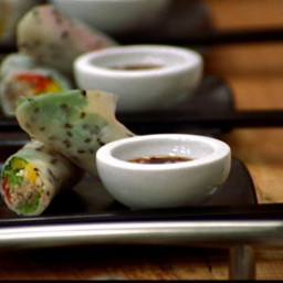 Rice Paper Wraps with Vegetables