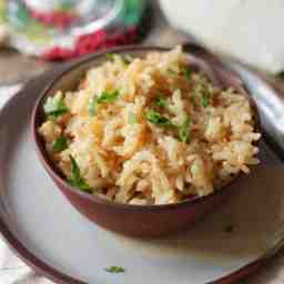 Rice Pilaf For One