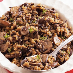 Rice Pilaf with Mushrooms