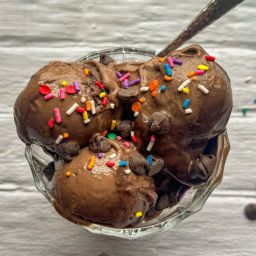 Rich & Creamy Chocolate Protein Ice Cream (Ninja Creami)
